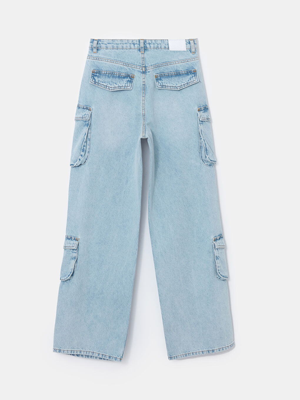 Ženske kargo pantalone širokih nogavica -S5DN52Z8-S54
