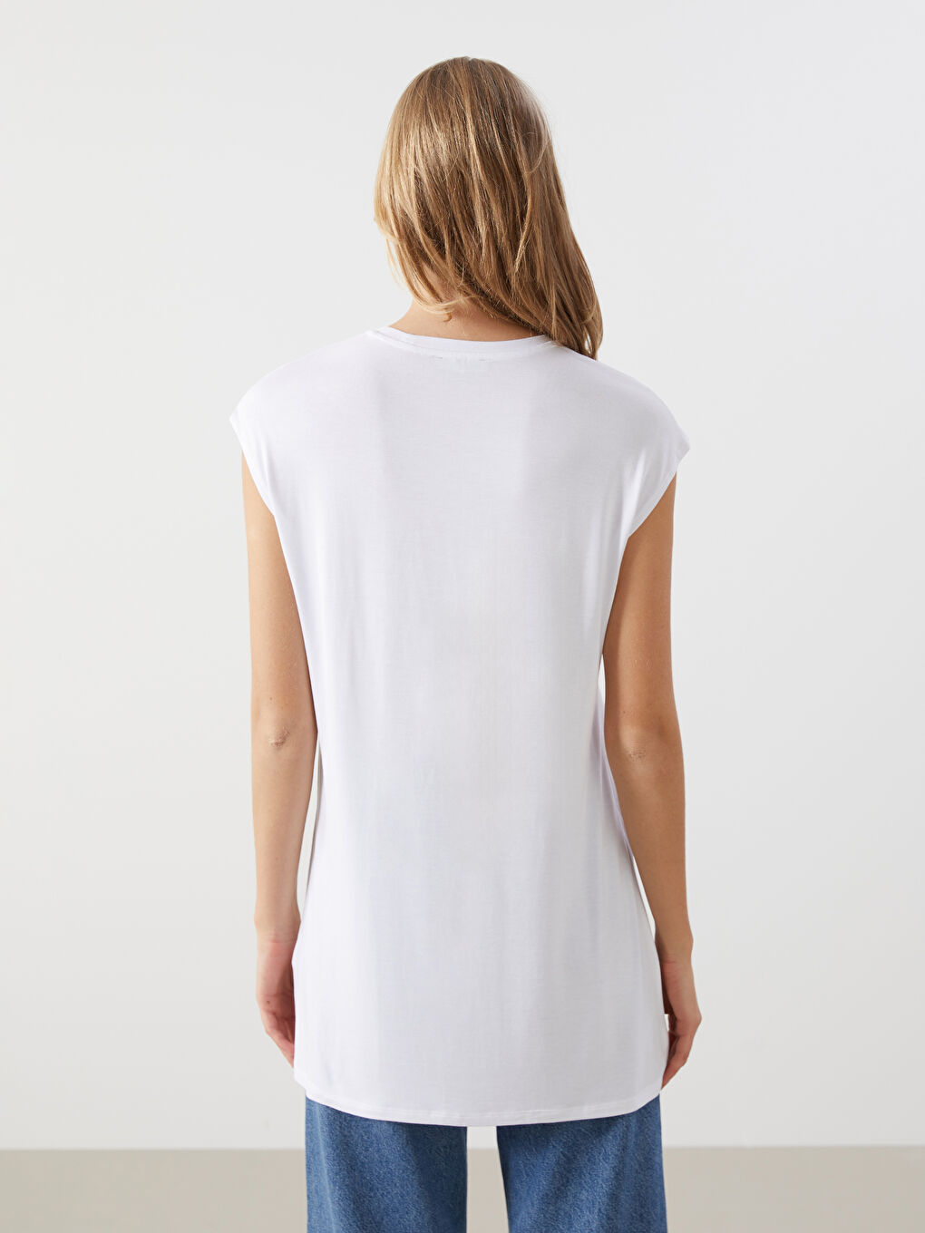 T-shirt à col rond pour Femmes-3