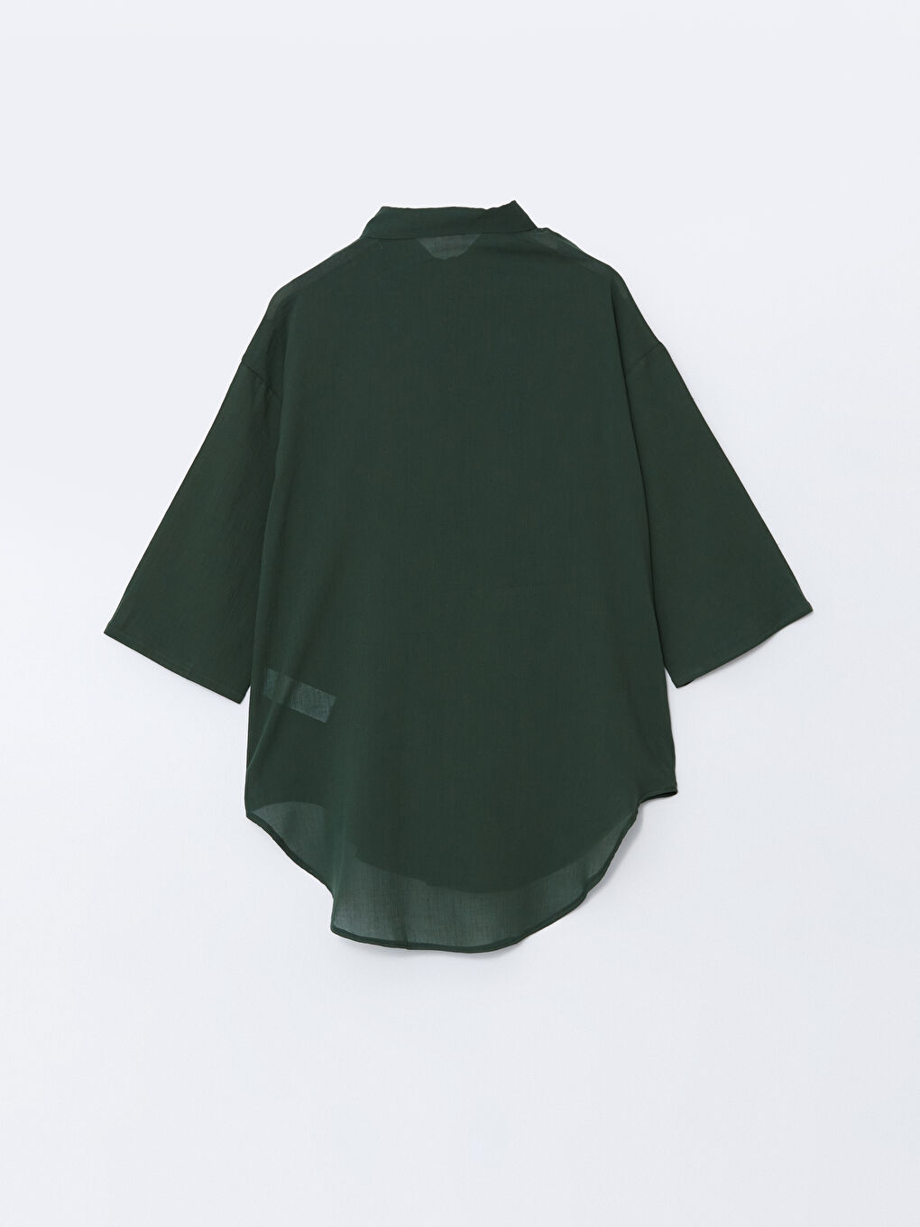 Women's Shirt Collar Straight Beach Dress -S5DN99Z8-CRN