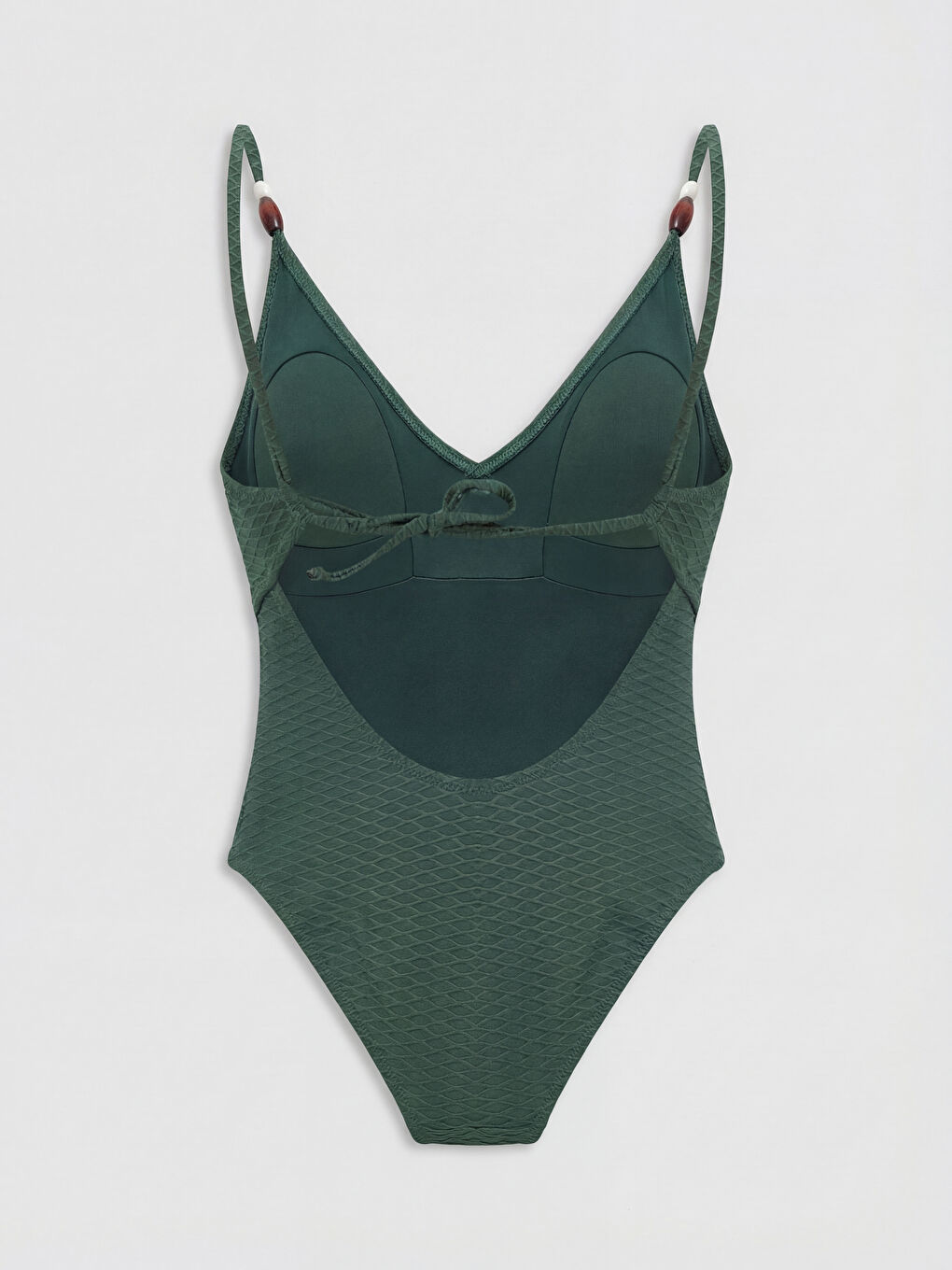 Kupaći kostim za Ženski sa V izrezom i uzorkom-1