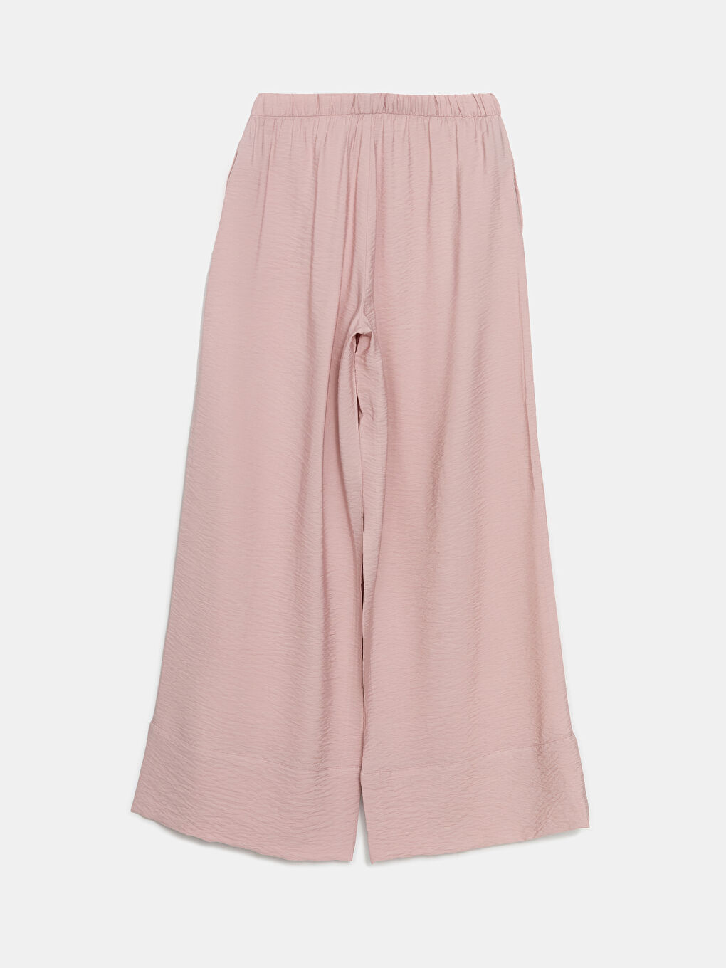 Ženske pantalone sa elastičnim pojasom i širokim nogavicama -S5DO45Z8-E6T