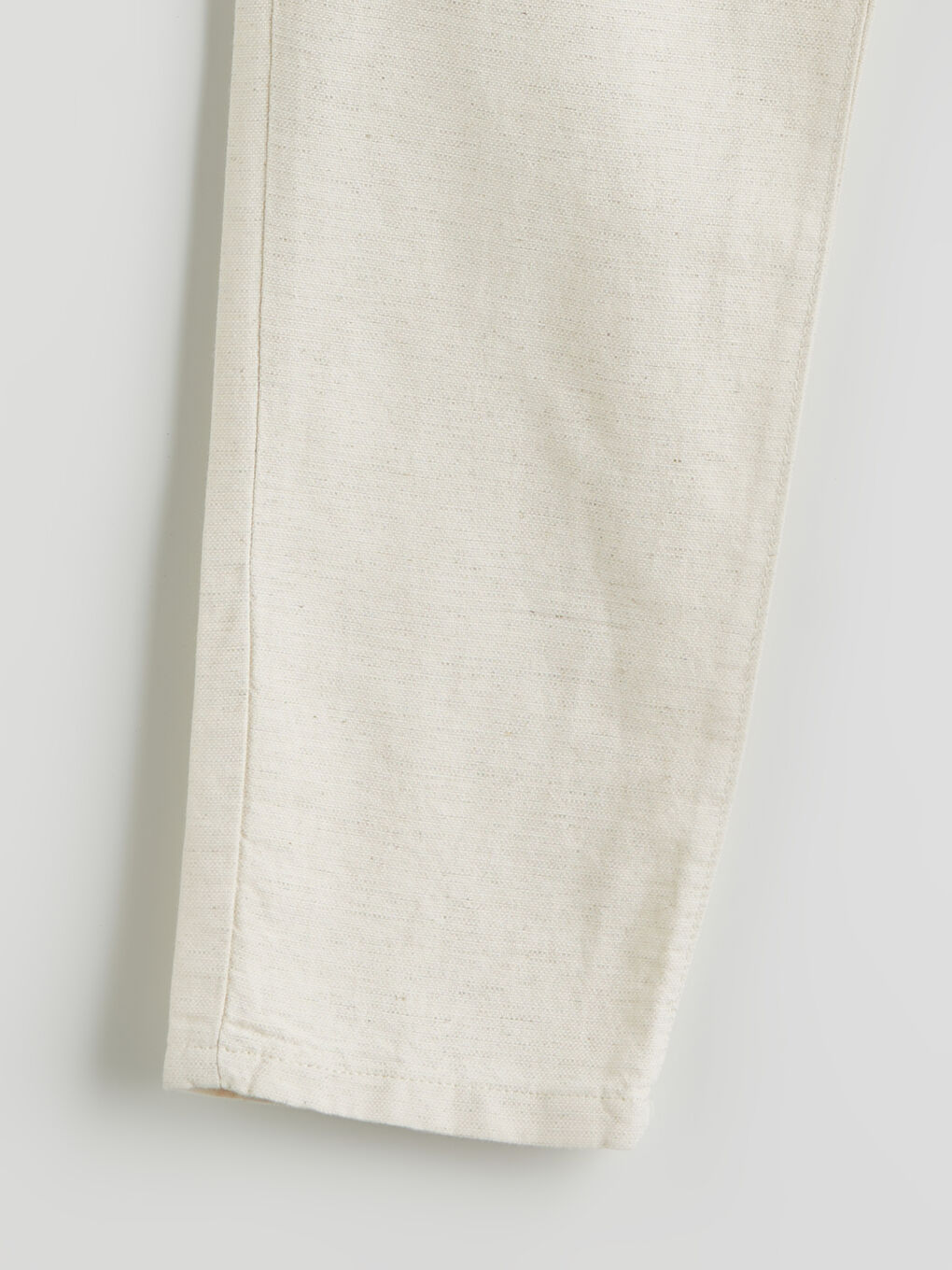 Linen Blend Boys' Trousers -S5DO60Z4-FDJ
