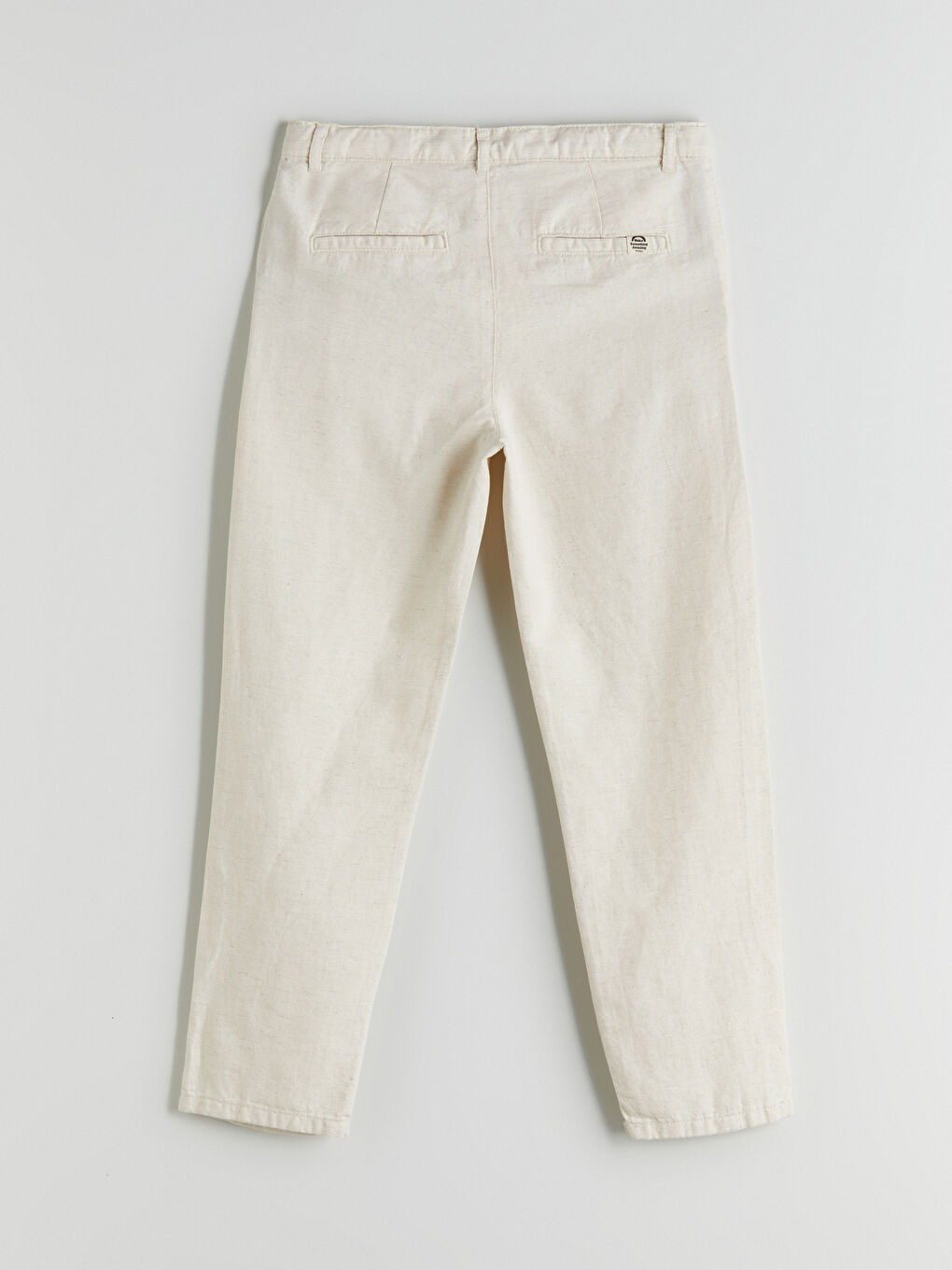 Linen Blend Boys' Trousers -S5DO60Z4-FDJ