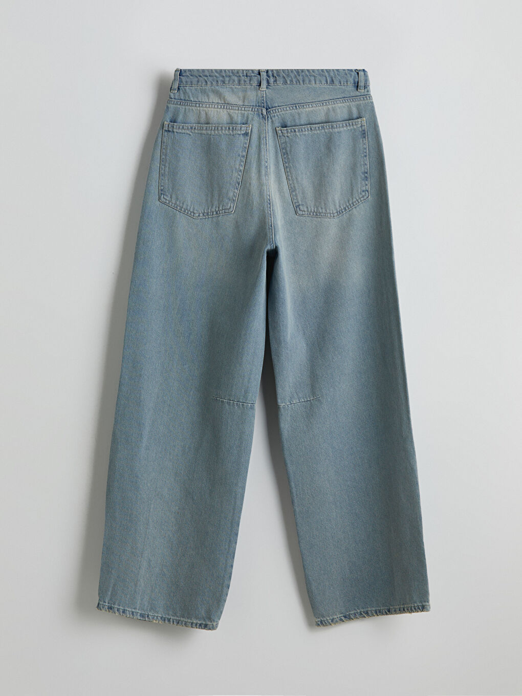 XSIDE Mavi Baggy Fit Kadın Jean Pantolon - 5