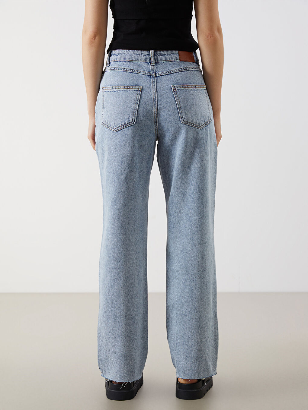 Straight Fit Women's Jeans -S5DO67Z8-K9M