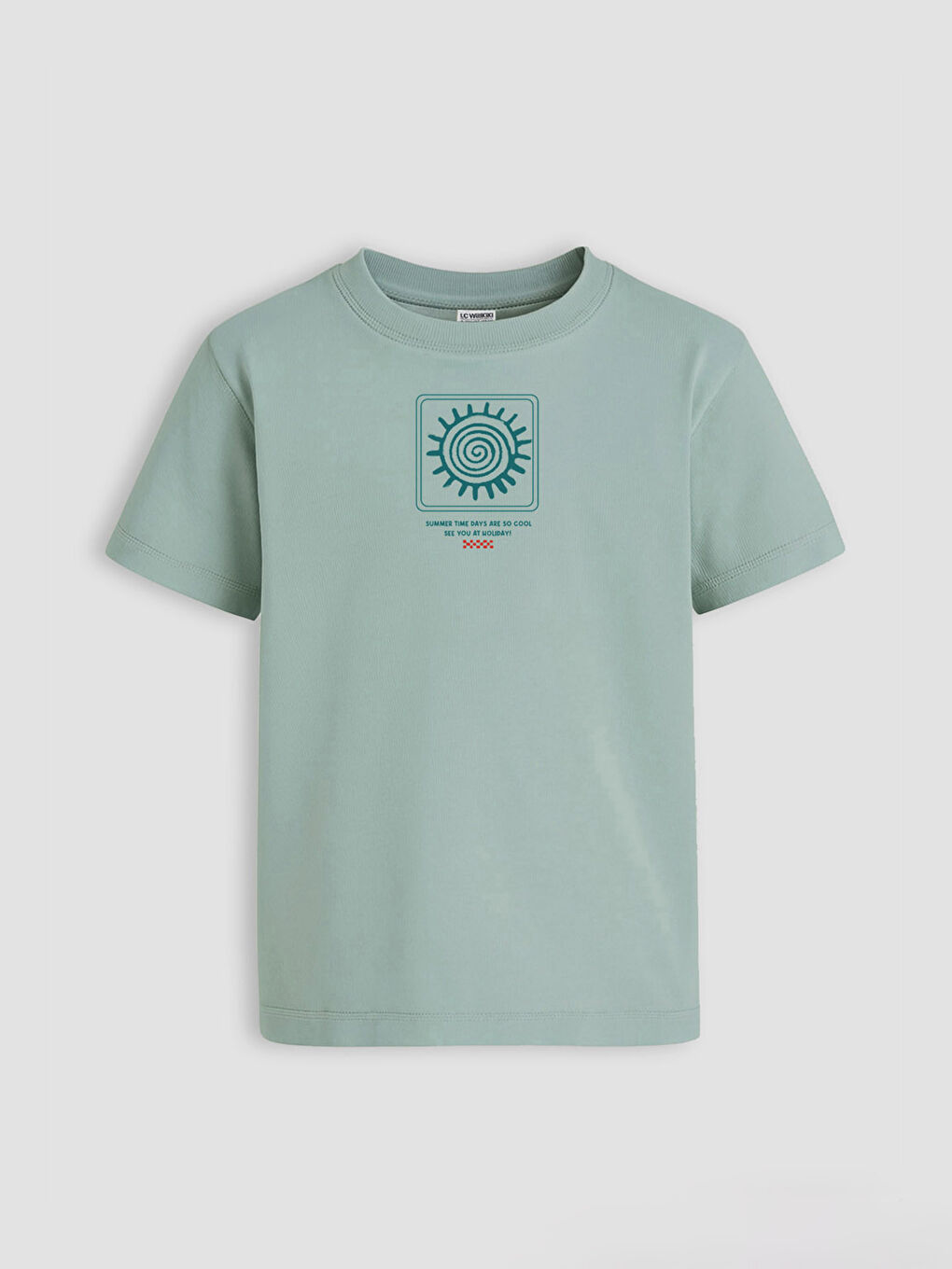 LCW Kids Crew Neck Boys' T-Shirt -S5DO68Z4-GJM
