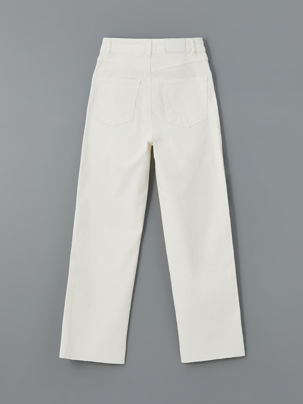 Straight Fit Women's Denim Trousers -S5DO70Z8-Q6K