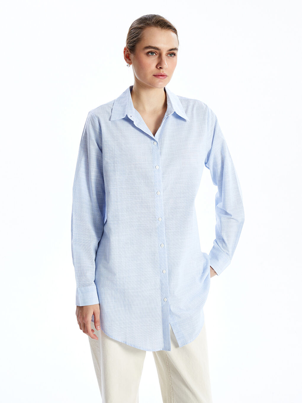 Loose Fit Women's Shirt Tunic -S5DP07Z8-S0S