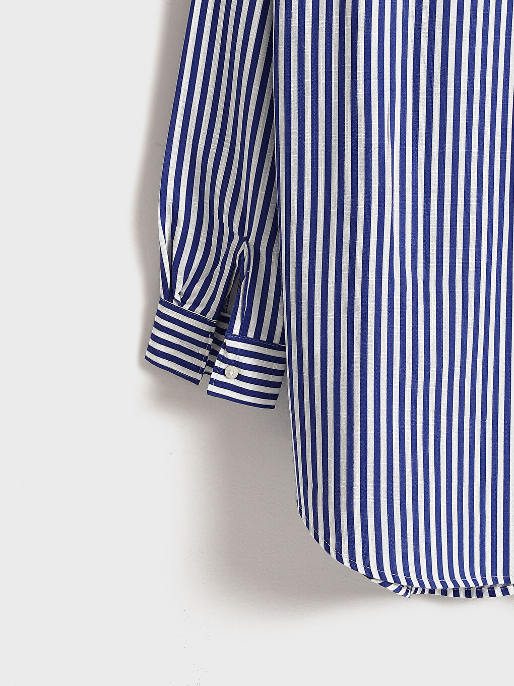 Striped Long Sleeve Women's Shirt Tunic -S5DP08Z8-LEN