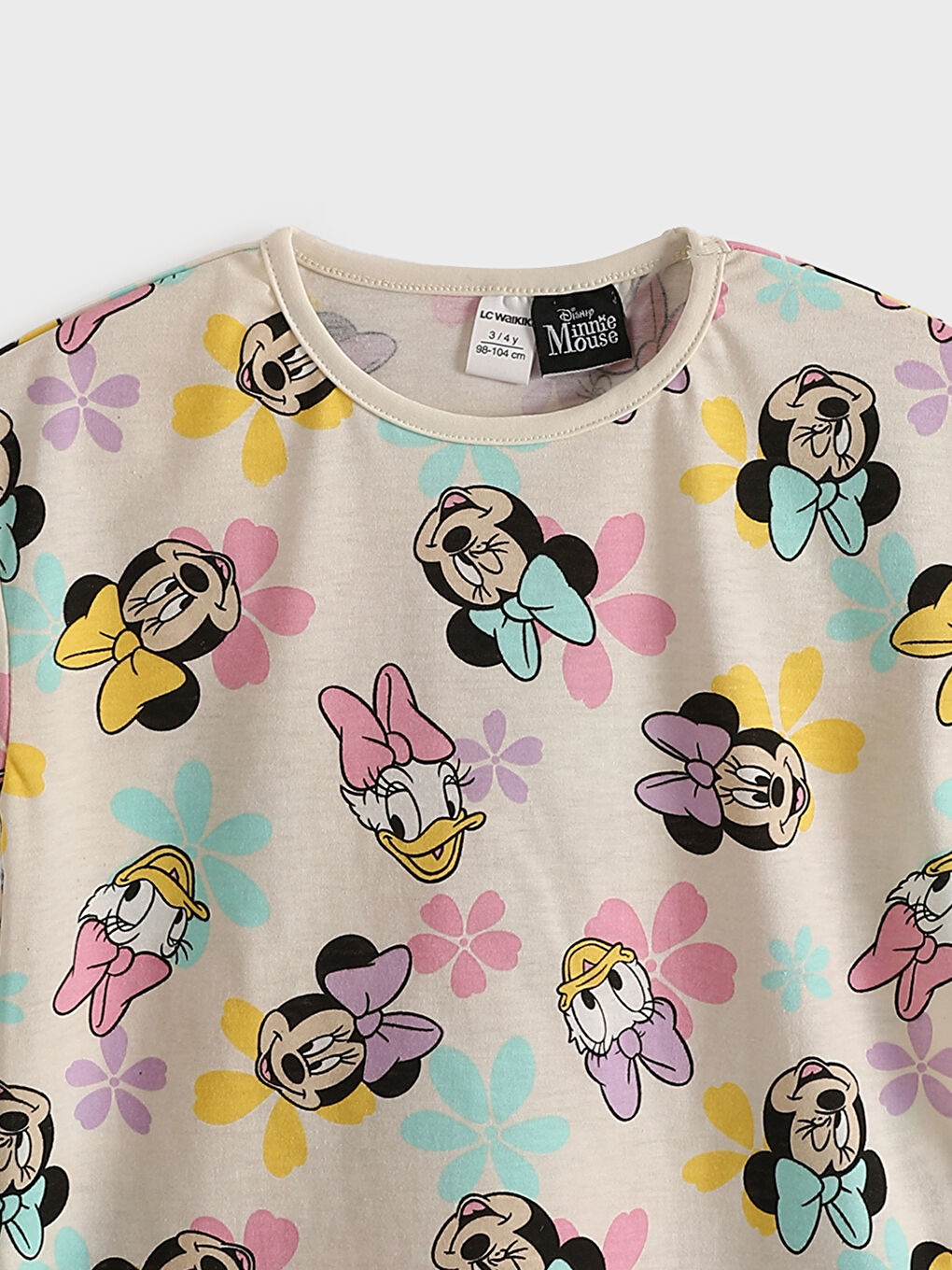 LCW baby Minnie Mouse Printed Girls T-Shirt and Leggings 2 Pack -S5DP21Z1-F9C