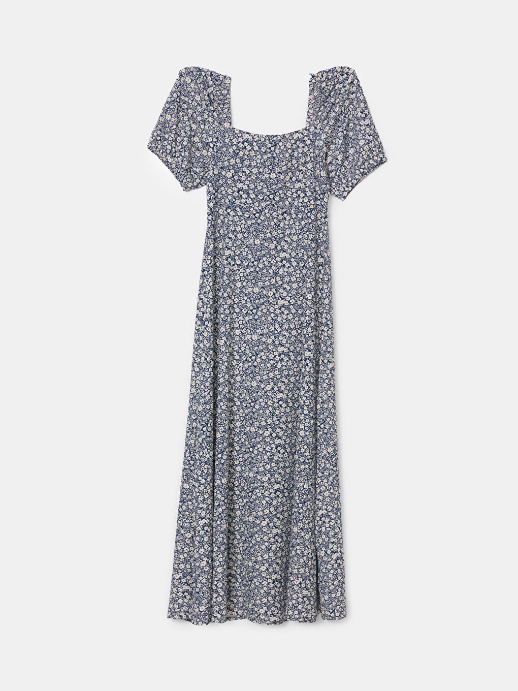Floral Ruched Women's Midi Dress -S5DP28Z8-LQQ