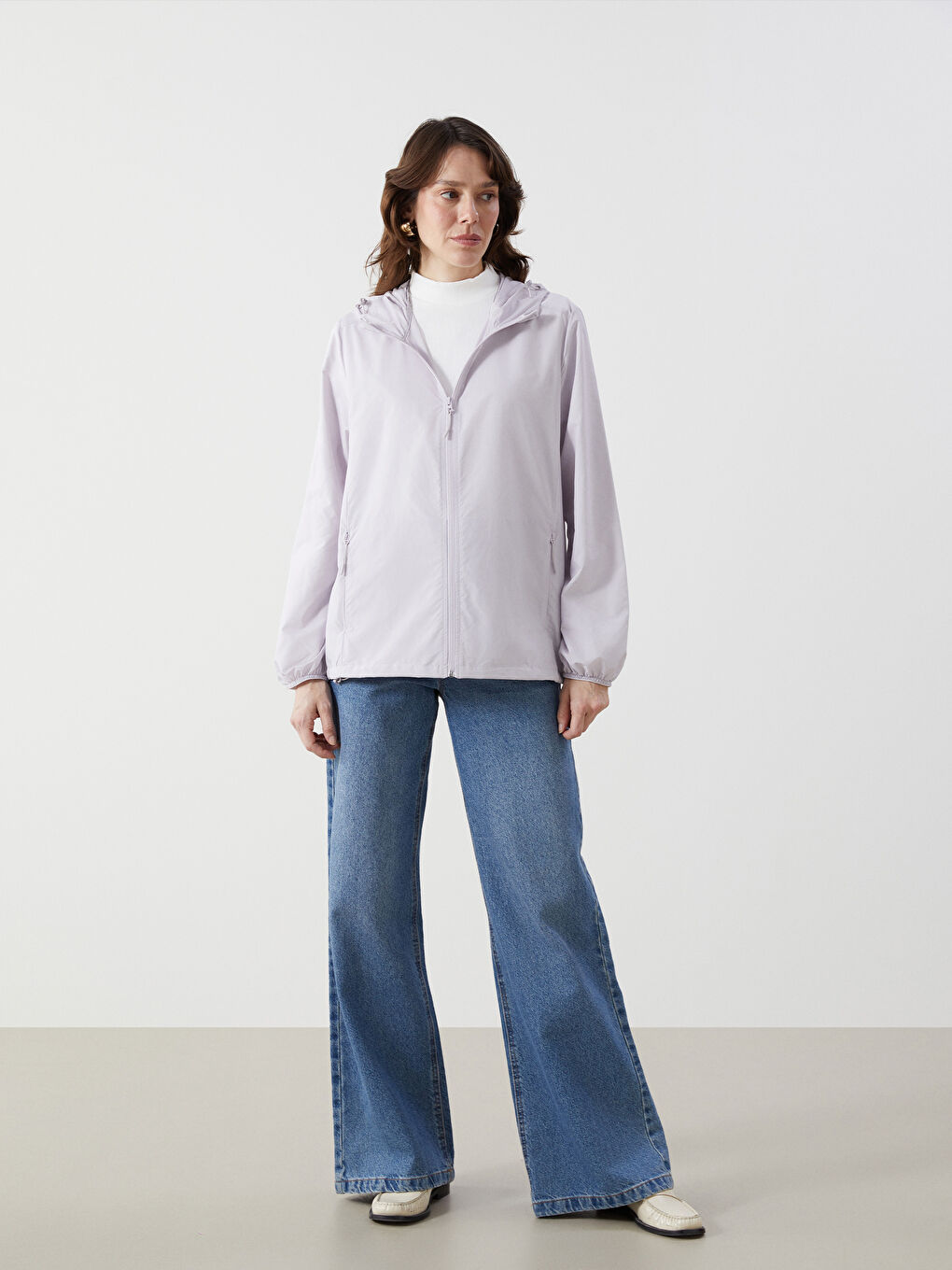 Hooded Women’S Raincoat -S5DP29Z8-J2P