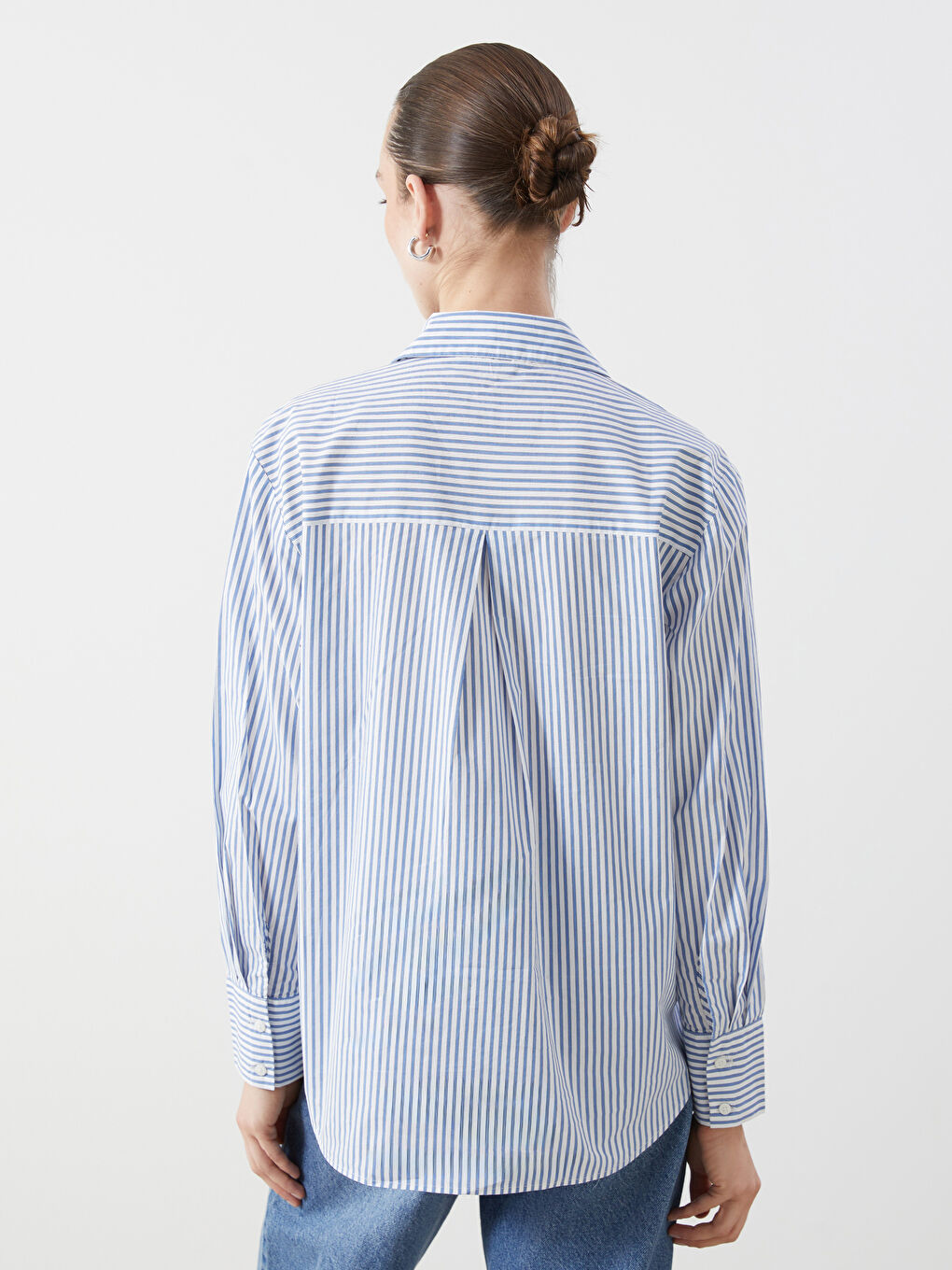 Floral Poplin Women's Shirt -S5DP30Z8-LQQ