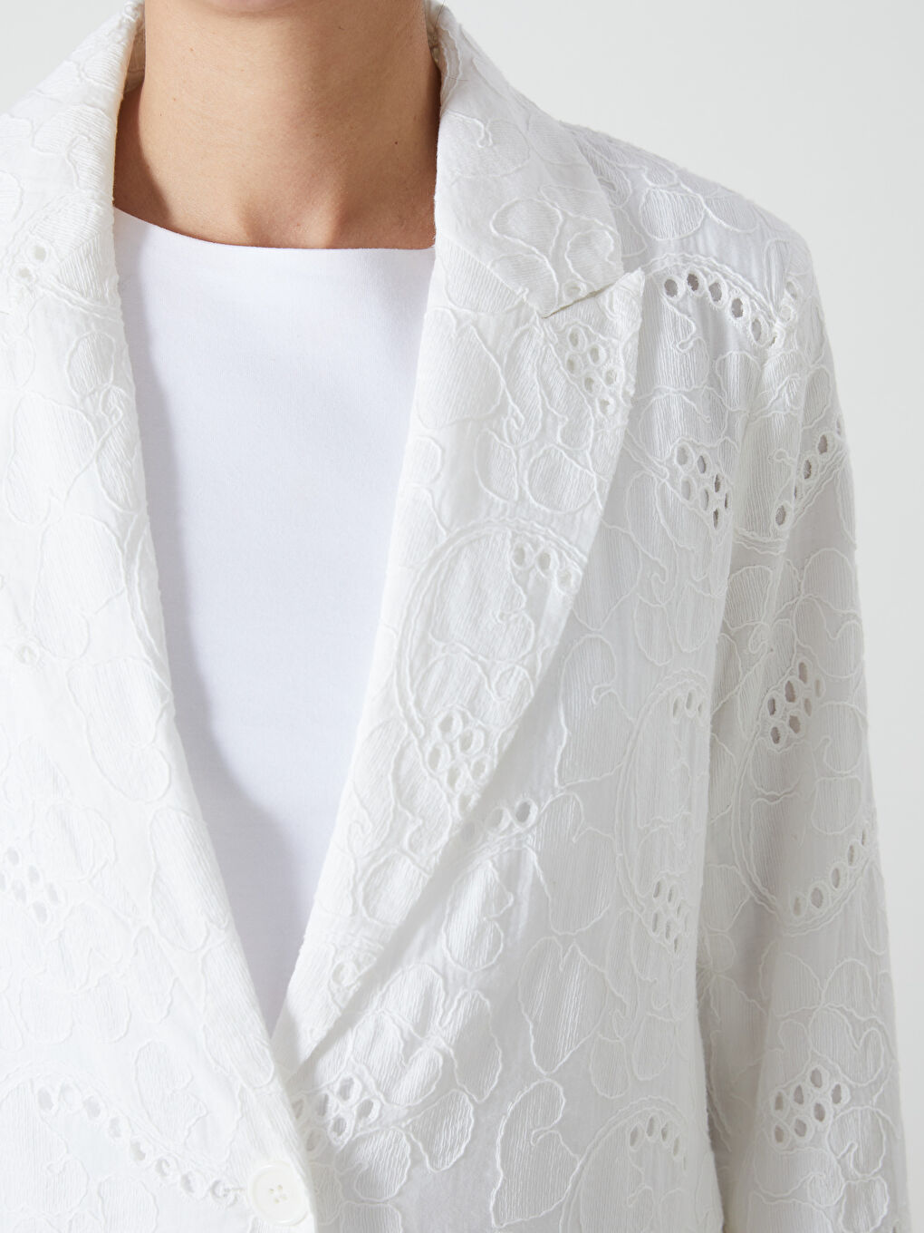 Embroidered Women's Blazer Jacket -S5DP60Z8-Q6K