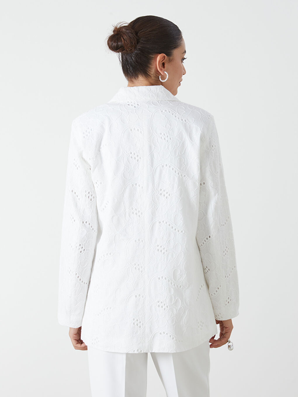 Embroidered Women's Blazer Jacket -S5DP60Z8-Q6K