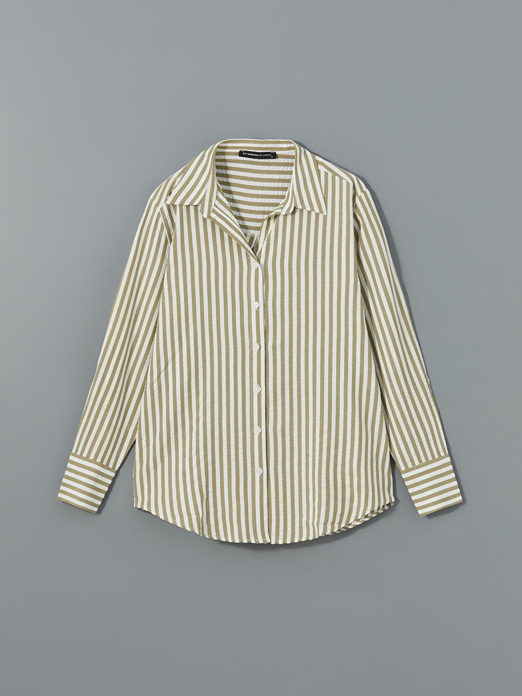 Loose Fit Striped Women's Shirt -S5DP61Z8-LFT