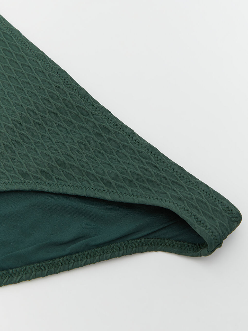 Yeşil Kadın Düz Bikini Alt-2