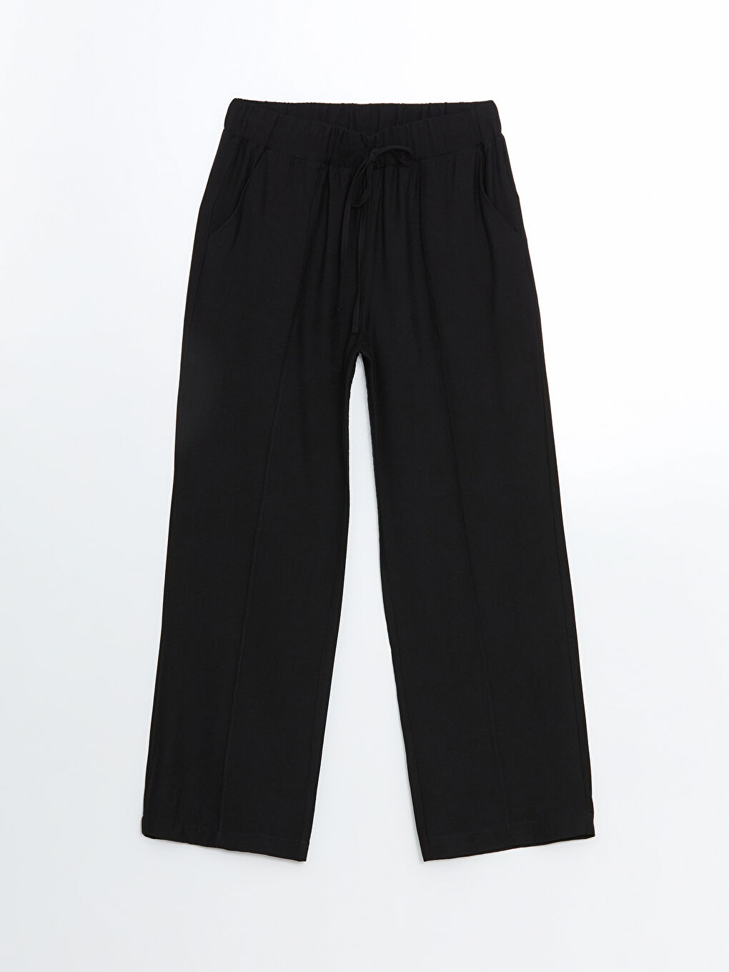 Elasticated Waist Pleated Women's Cigarette Trousers -S5DP88Z8-CVL