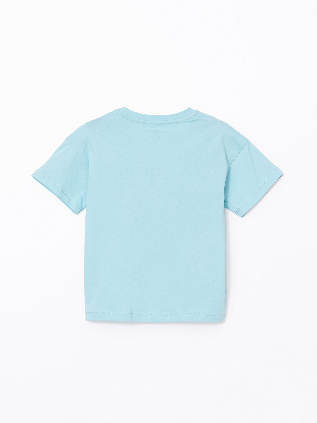Mavi Baskılı Erkek Çocuk Pijama Üst-2