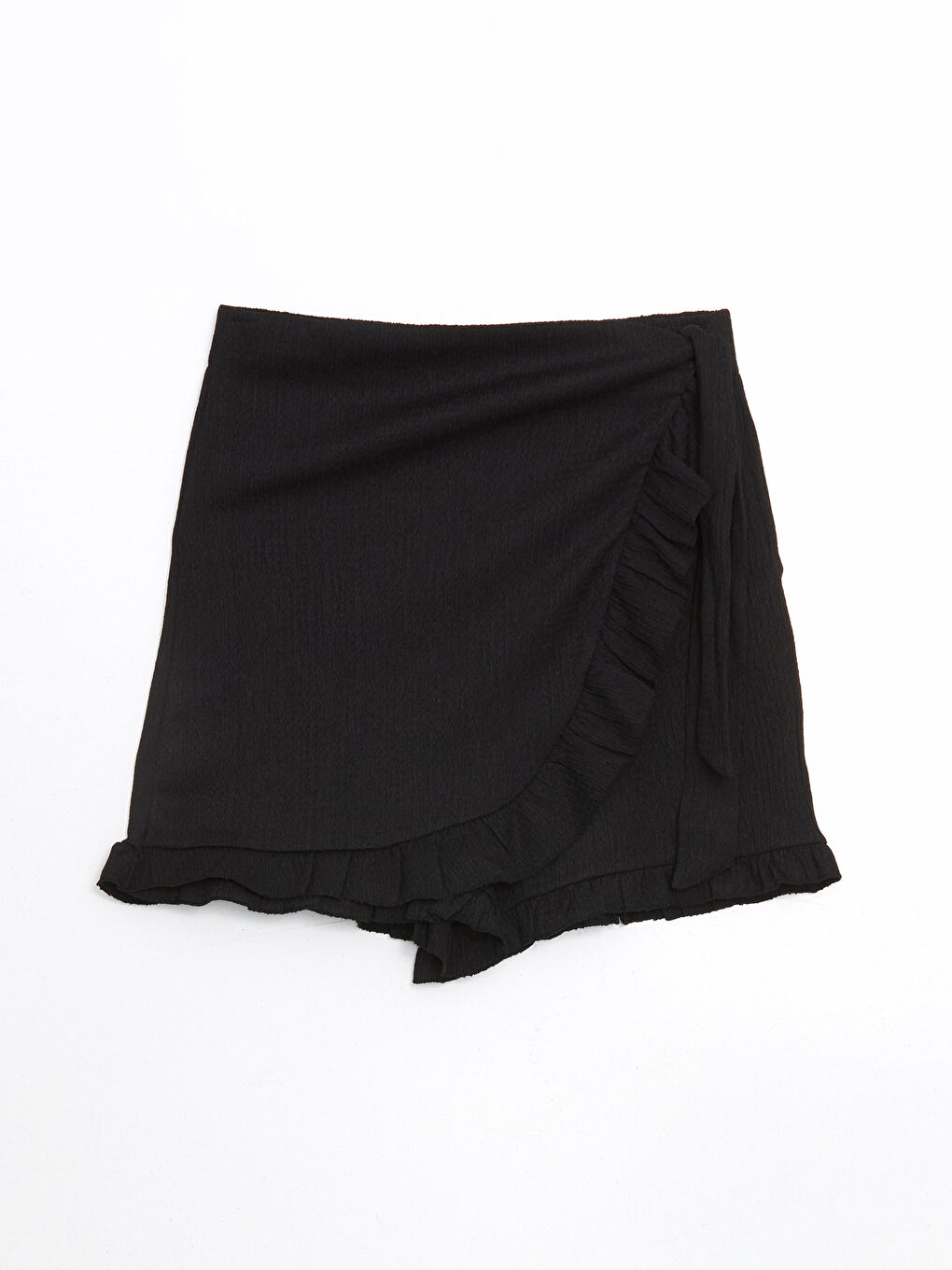 Elastic Waist Textured Skort -S5DQ76Z8-CVL