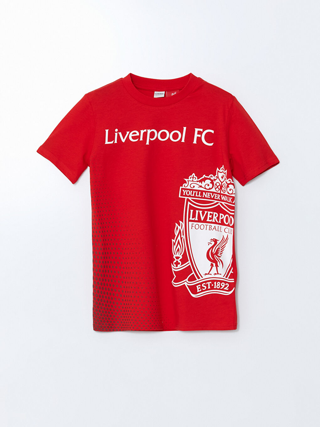Crew Neck Liverpool Printed Short Sleeve Boy T-Shirt -S5DR01Z4-HMW