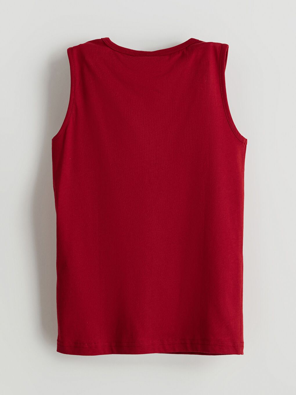 Kırmızı Bisiklet Yaka Galatasaray Baskılı Erkek Çocuk Atlet ve Deniz Şortu-5