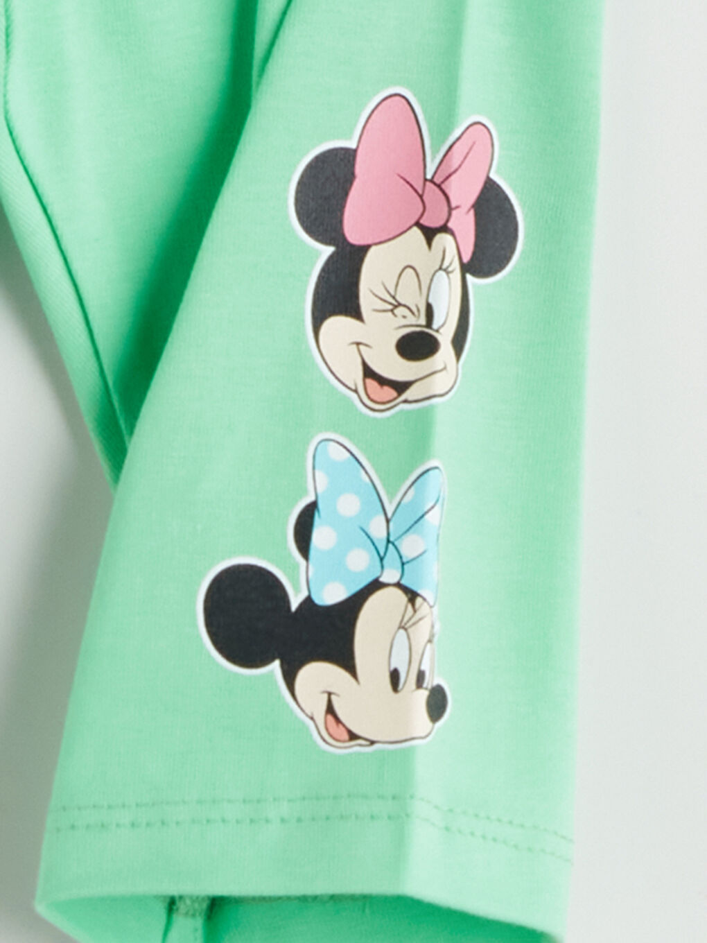 LCW Kids Minnie Mouse Printed Baby Girls' T-Shirt and Leggings 2 Pack -S5DR67Z1-LRR