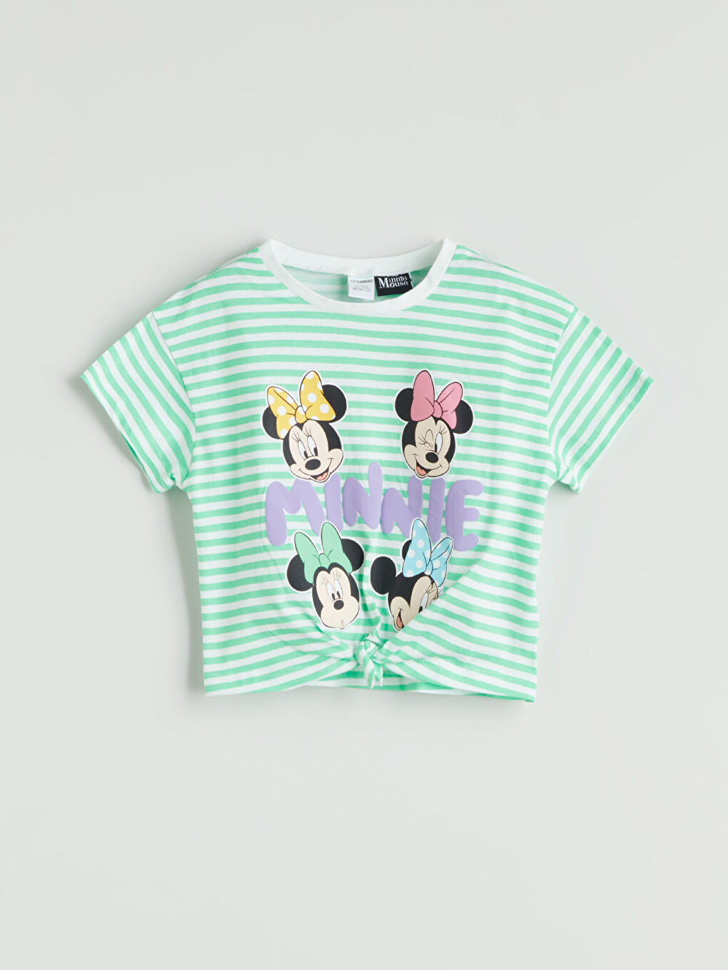 LCW Kids Minnie Mouse Printed Baby Girls' T-Shirt and Leggings 2 Pack -S5DR67Z1-LRR