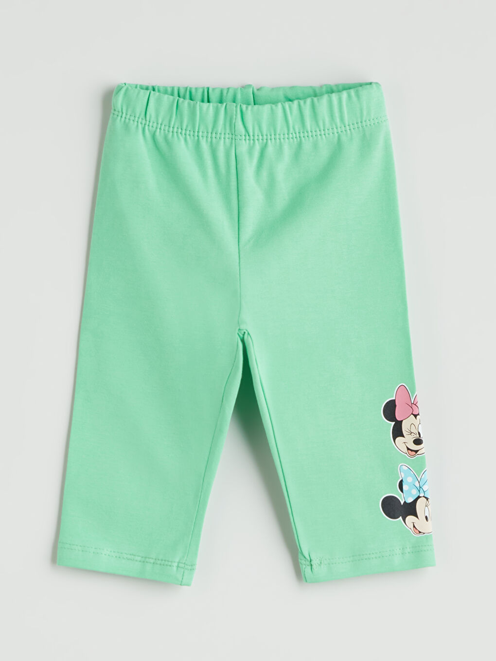 LCW Kids Minnie Mouse Printed Baby Girls' T-Shirt and Leggings 2 Pack -S5DR67Z1-LRR