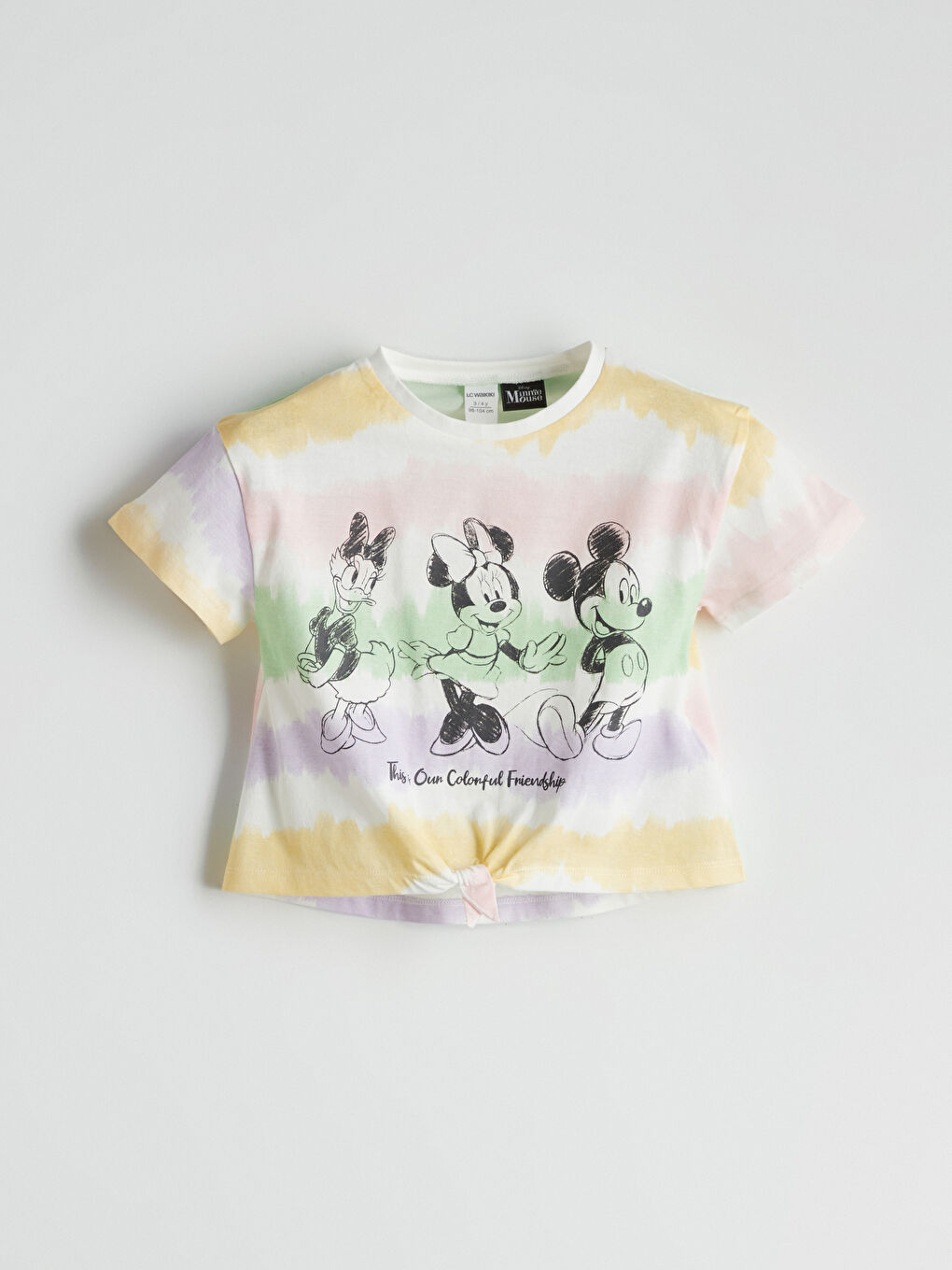 LC Waikiki Minnie Mouse Printed Girls' T-Shirt -S5DR81Z1-F9C