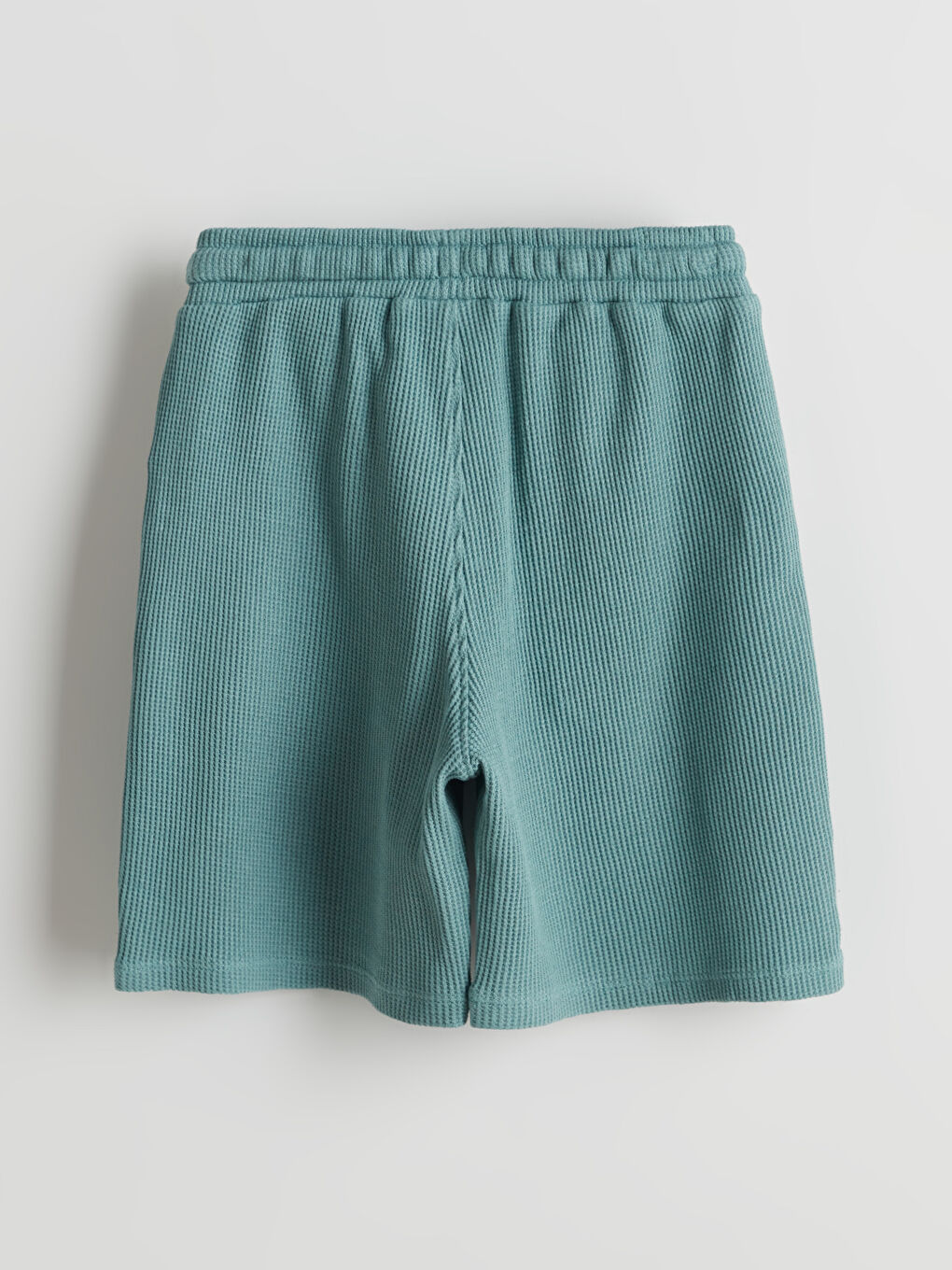 Crew Neck Textured Boys' T-Shirt and Shorts -S5DR96Z4-GP4