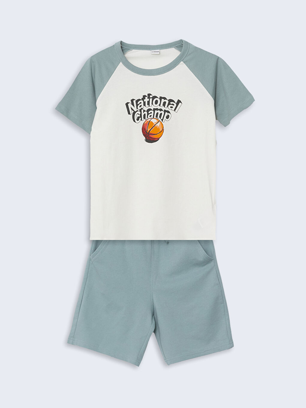 Crew Neck Boys' T-Shirt and Shorts -S5DS23Z4-FDJ