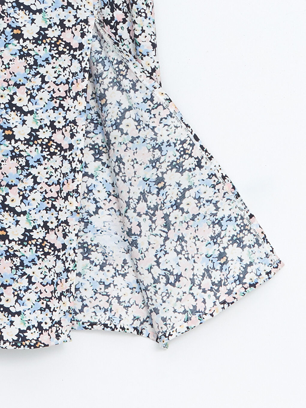 Square Collar Floral Women's Dress -S5DS57Z8-F9C