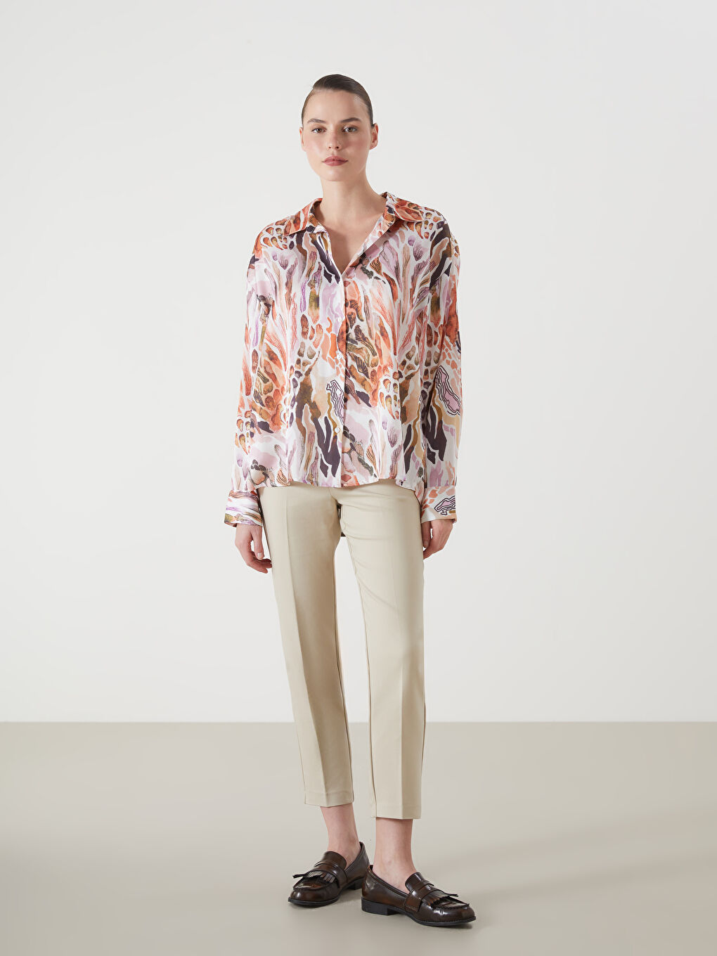 Slim Fit Women's Pants -S5DS63Z8-FGB