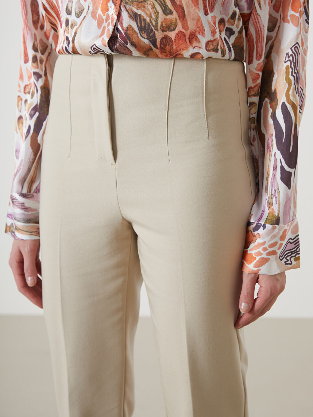 Slim Fit Women's Pants -S5DS63Z8-FGB