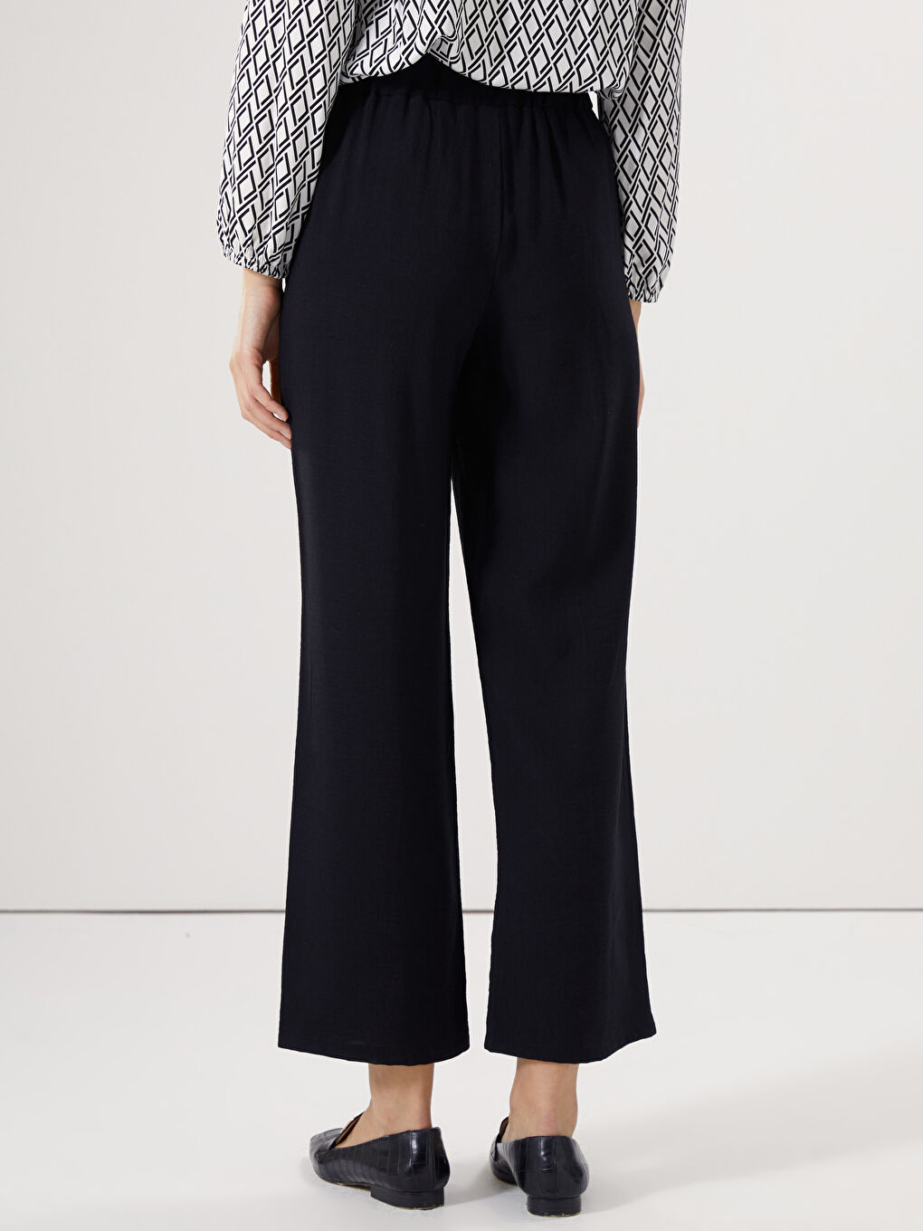 Elastic Waist Women'S Pants -S5DS65Z8-CVL
