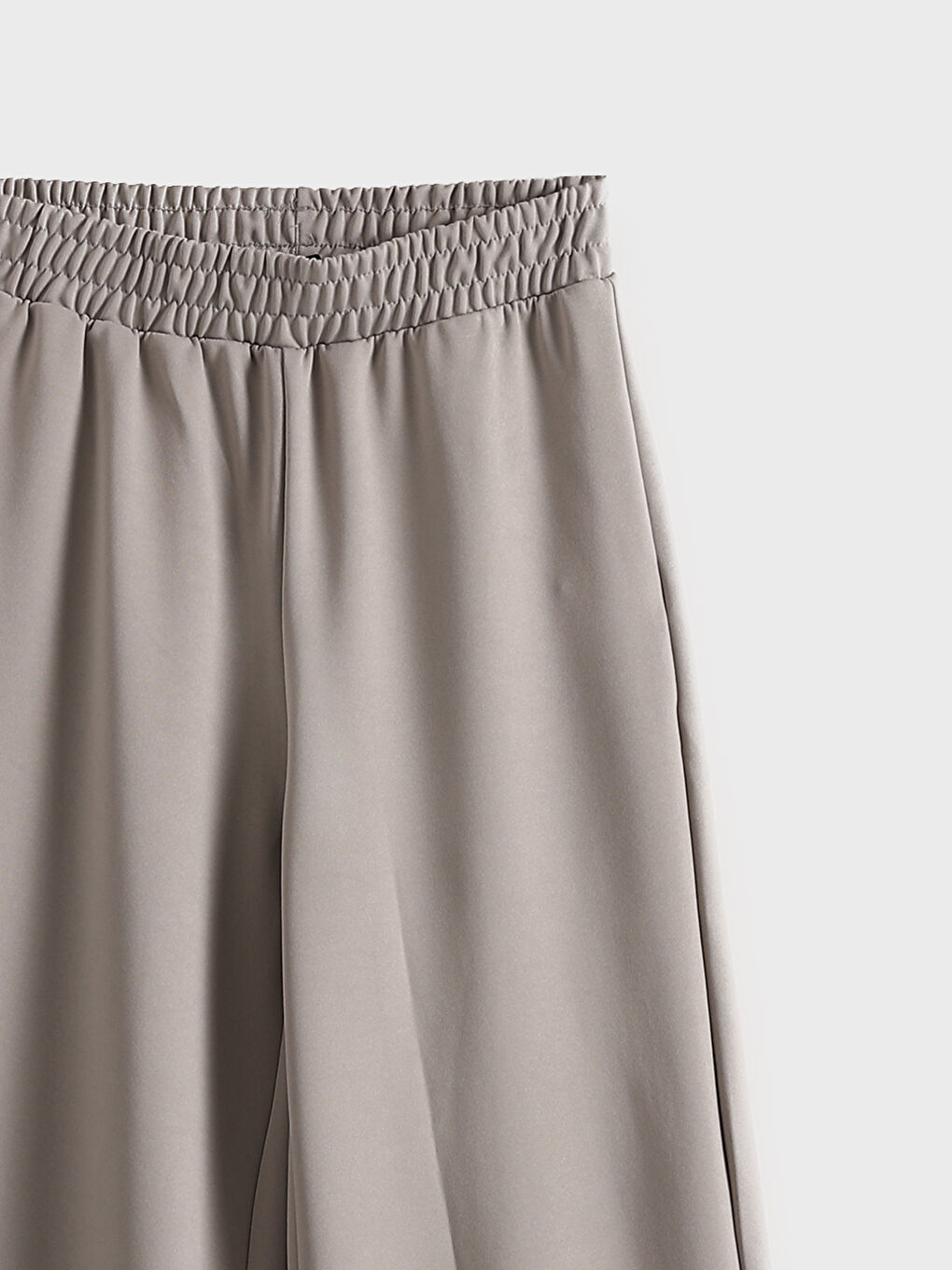 Elasticated Waist Women's Trousers -S5DS68Z8-GDU