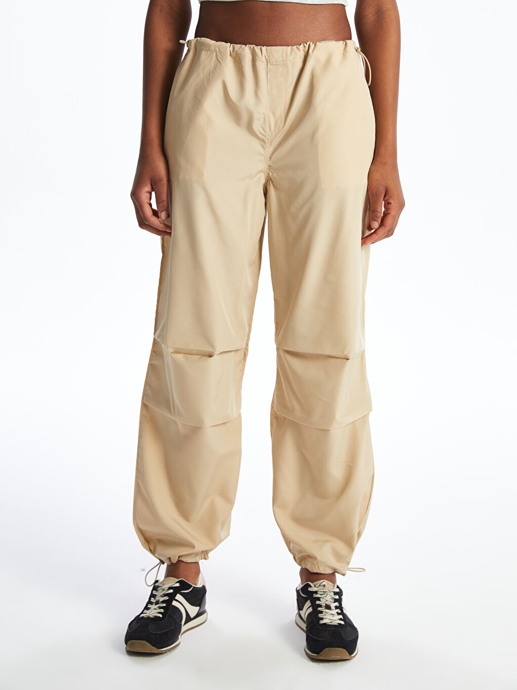 Elastic Waist Women's Jogger Trousers-1