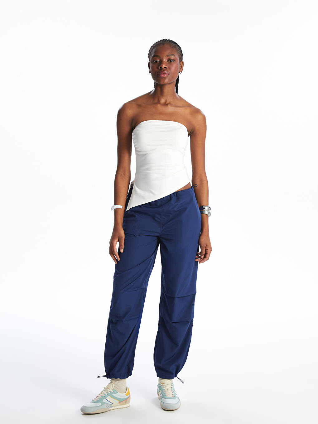 LCWAIKIKI Classic Elastic Waist Women's Jogger Trousers -S5DT30Z8-HPN
