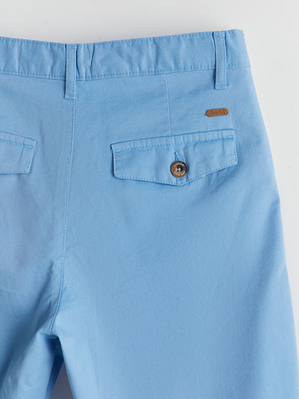 Adjustable Waist Elasticated Boys' Shorts -S5DU03Z4-GHZ