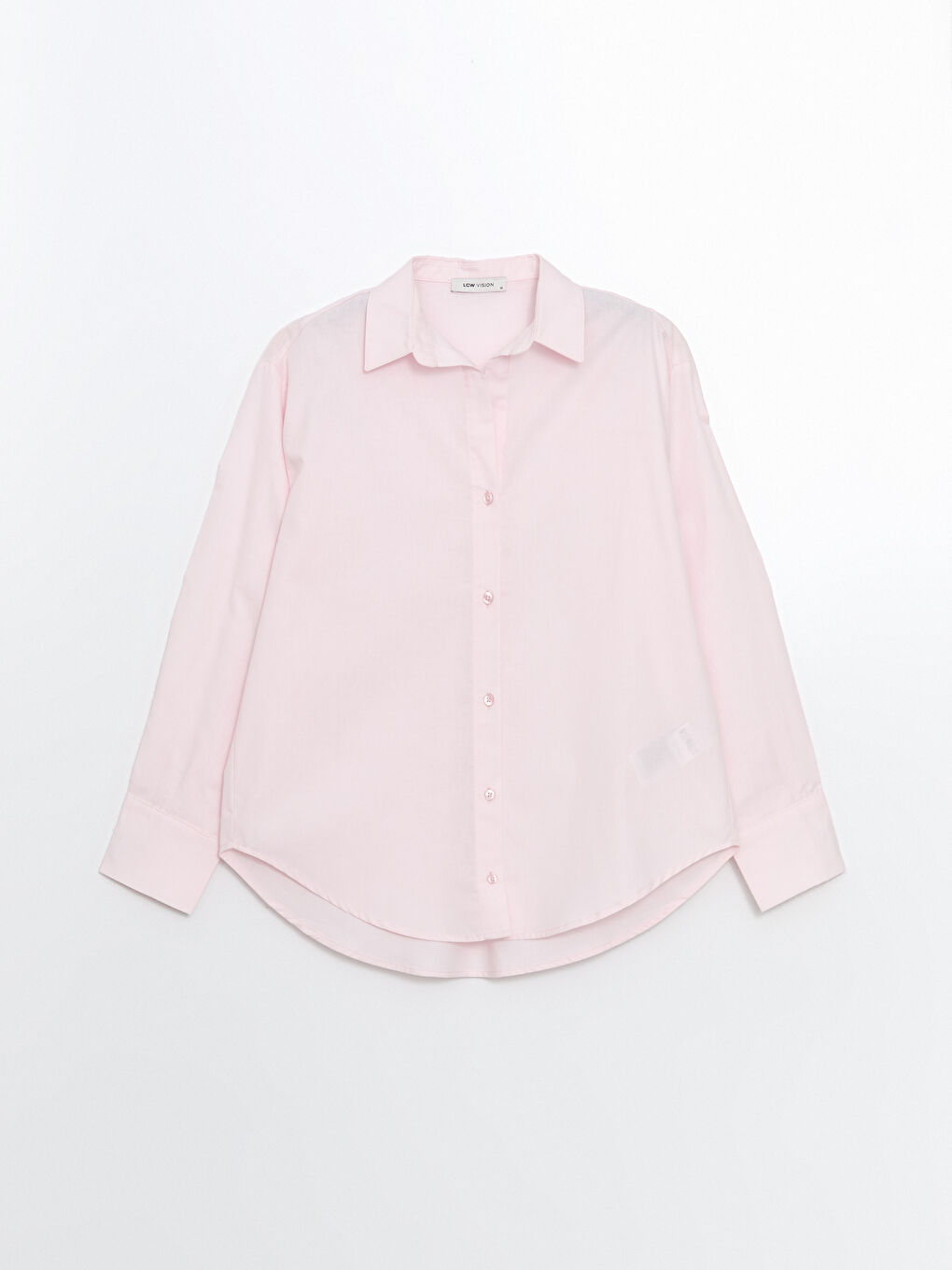 قميص بوبلين أوفراسايز للسيدات-3