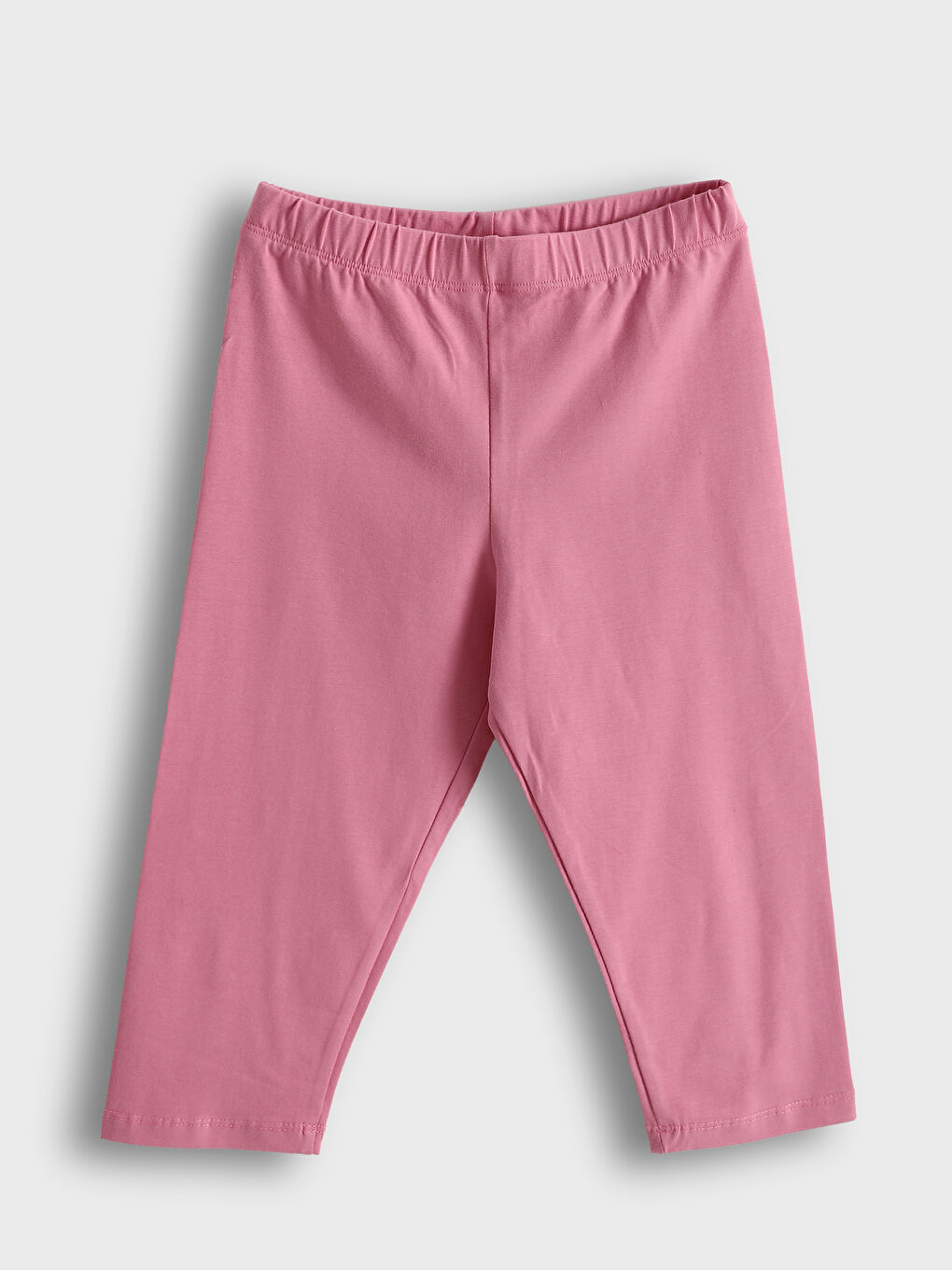 Elasticated Waist 3/4 Length Girls' Leggings