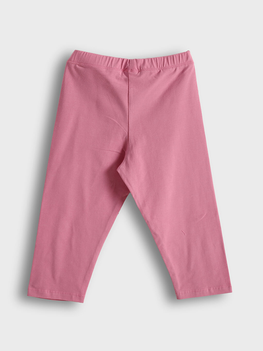 Elasticated Waist 3/4 Length Girls' Leggings-1