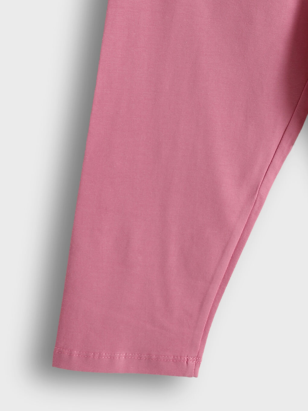 Elasticated Waist 3/4 Length Girls' Leggings-2