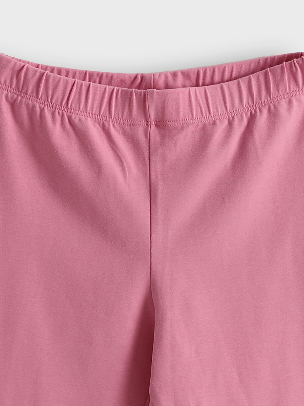 Elasticated Waist 3/4 Length Girls' Leggings-3