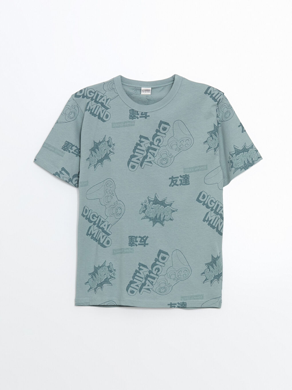 Crew Neck Boy T-Shirt -S5DV25Z4-LQK