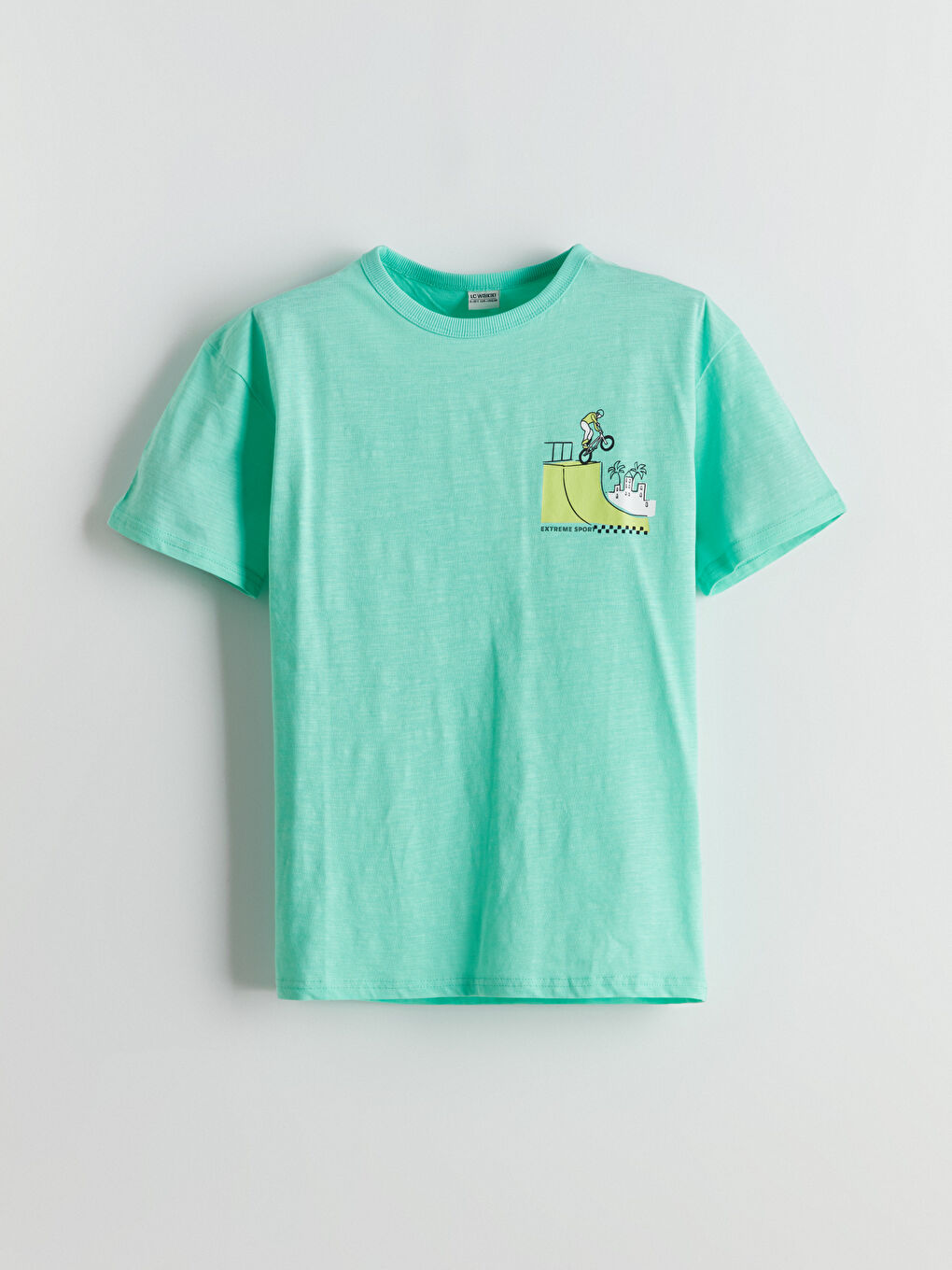 Crew Neck Boys' T-Shirt -S5DV33Z4-FYT