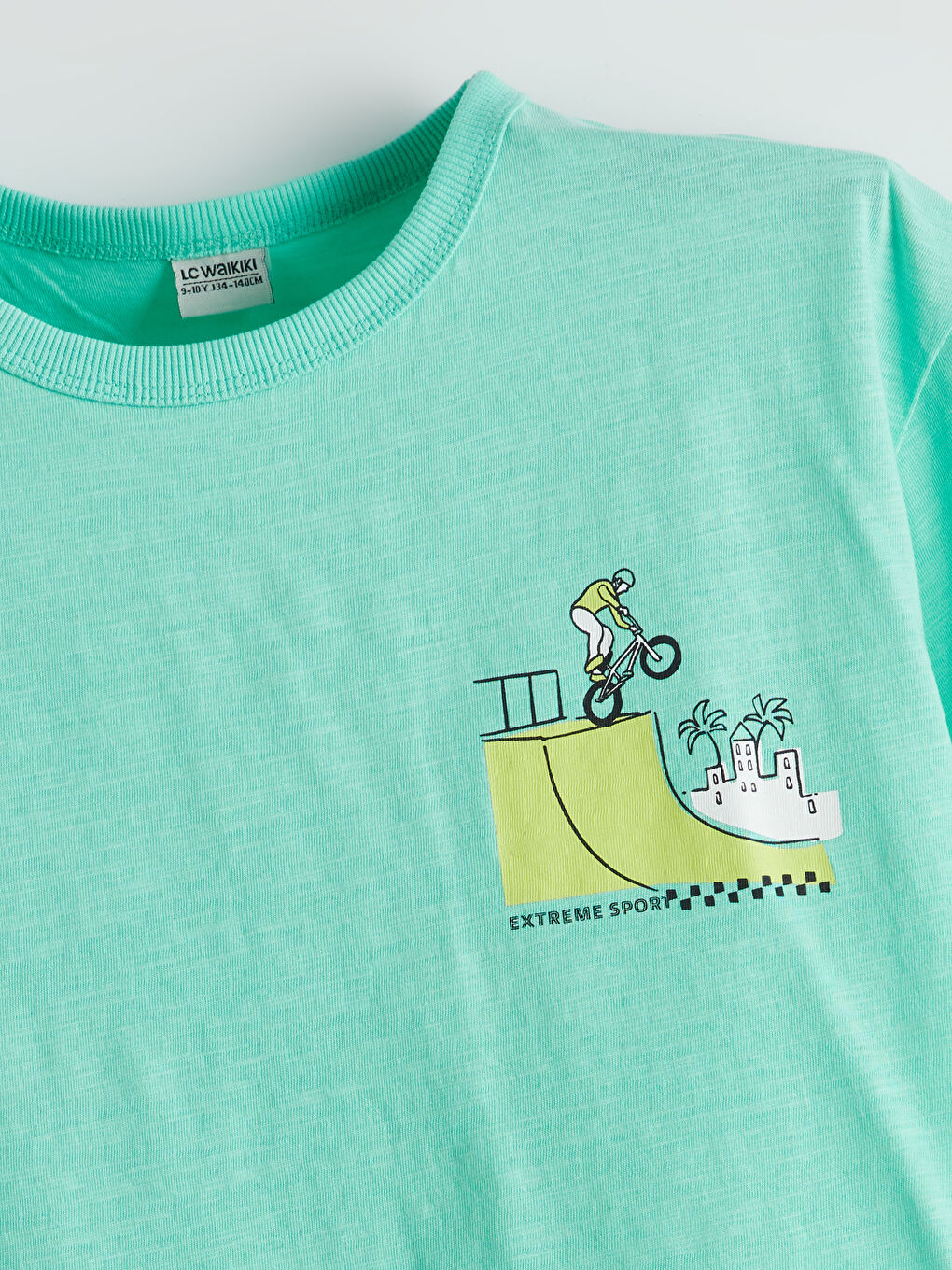 Crew Neck Boys' T-Shirt -S5DV33Z4-FYT