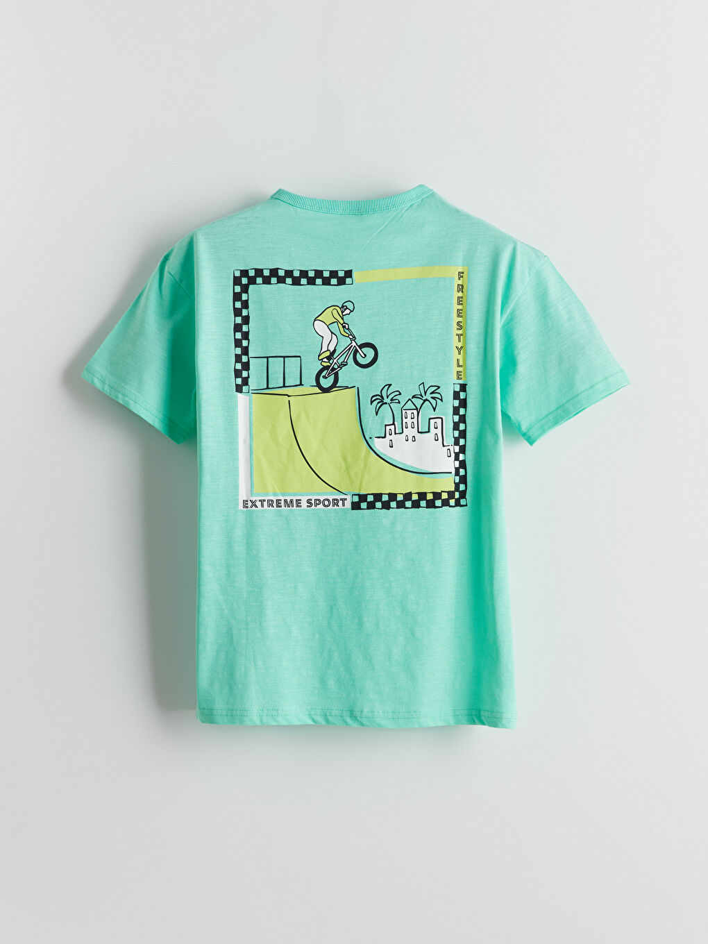Crew Neck Boys' T-Shirt -S5DV33Z4-FYT