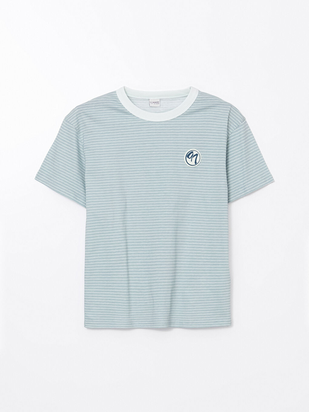 Crew Neck Boy T-Shirt -S5DV36Z4-LEM